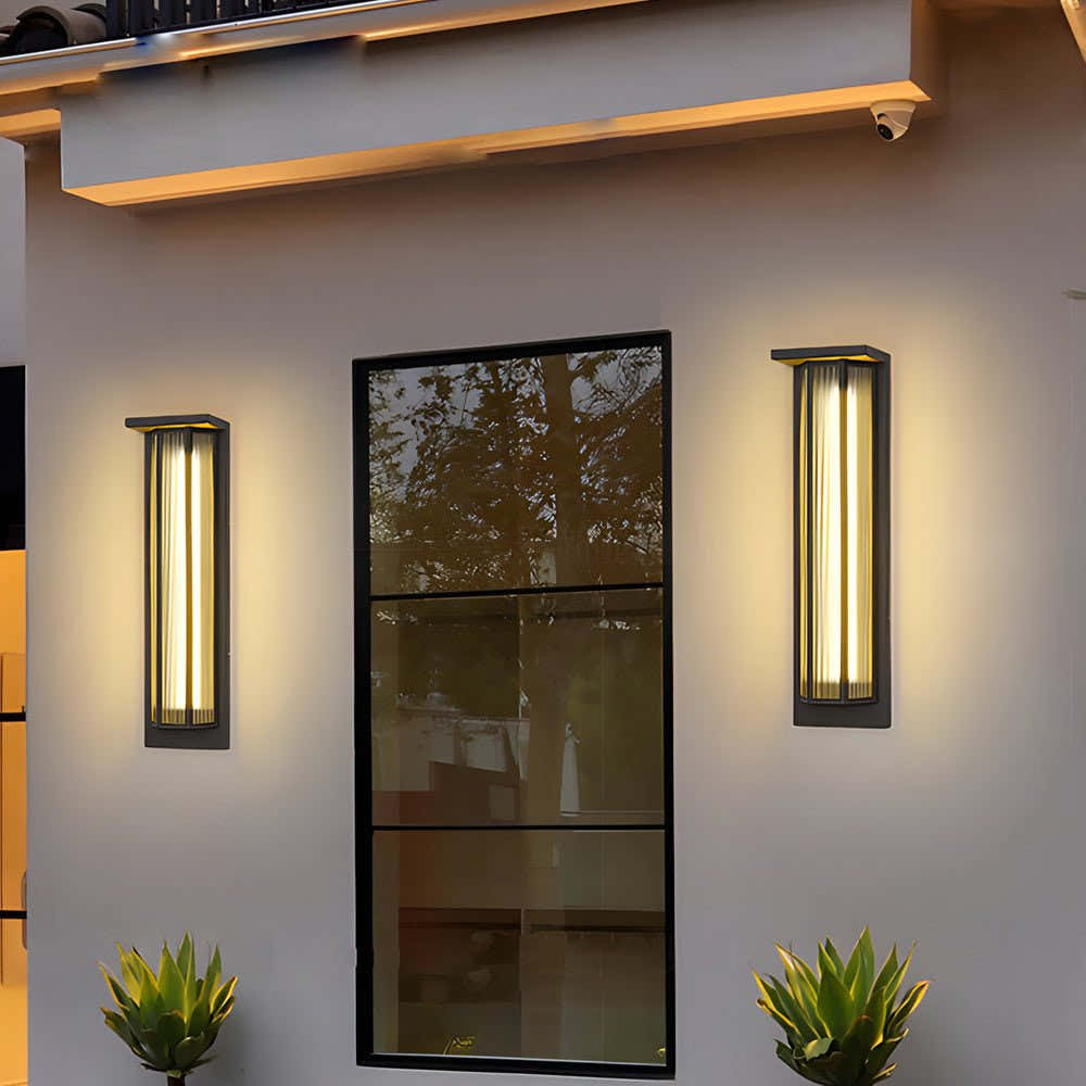Luminode Acrylic Rectangular Outdoor Wall Light