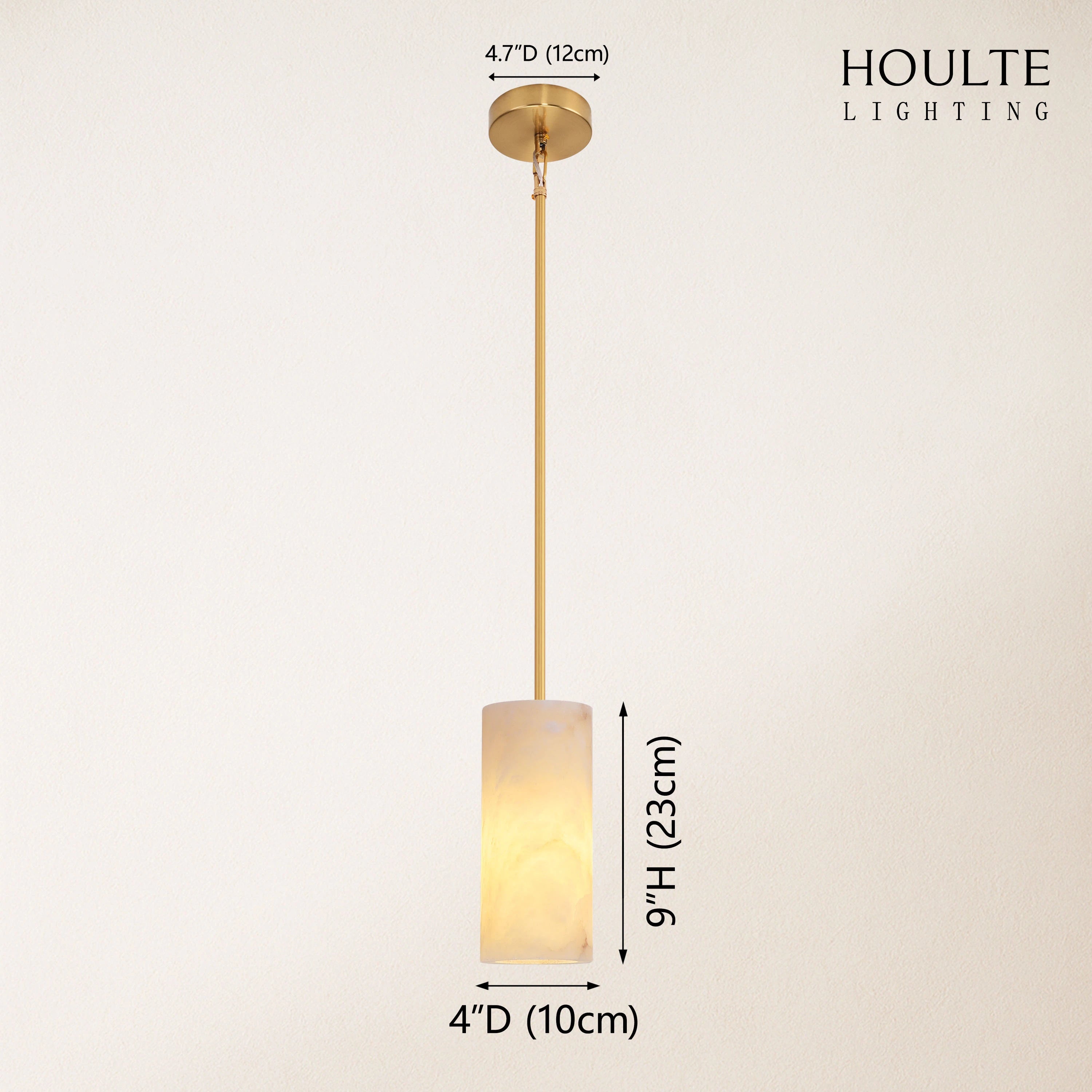 Arlo Alabaster Pendant Lights 4"D