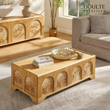 Aurora Oak Coffee Table 47.2"