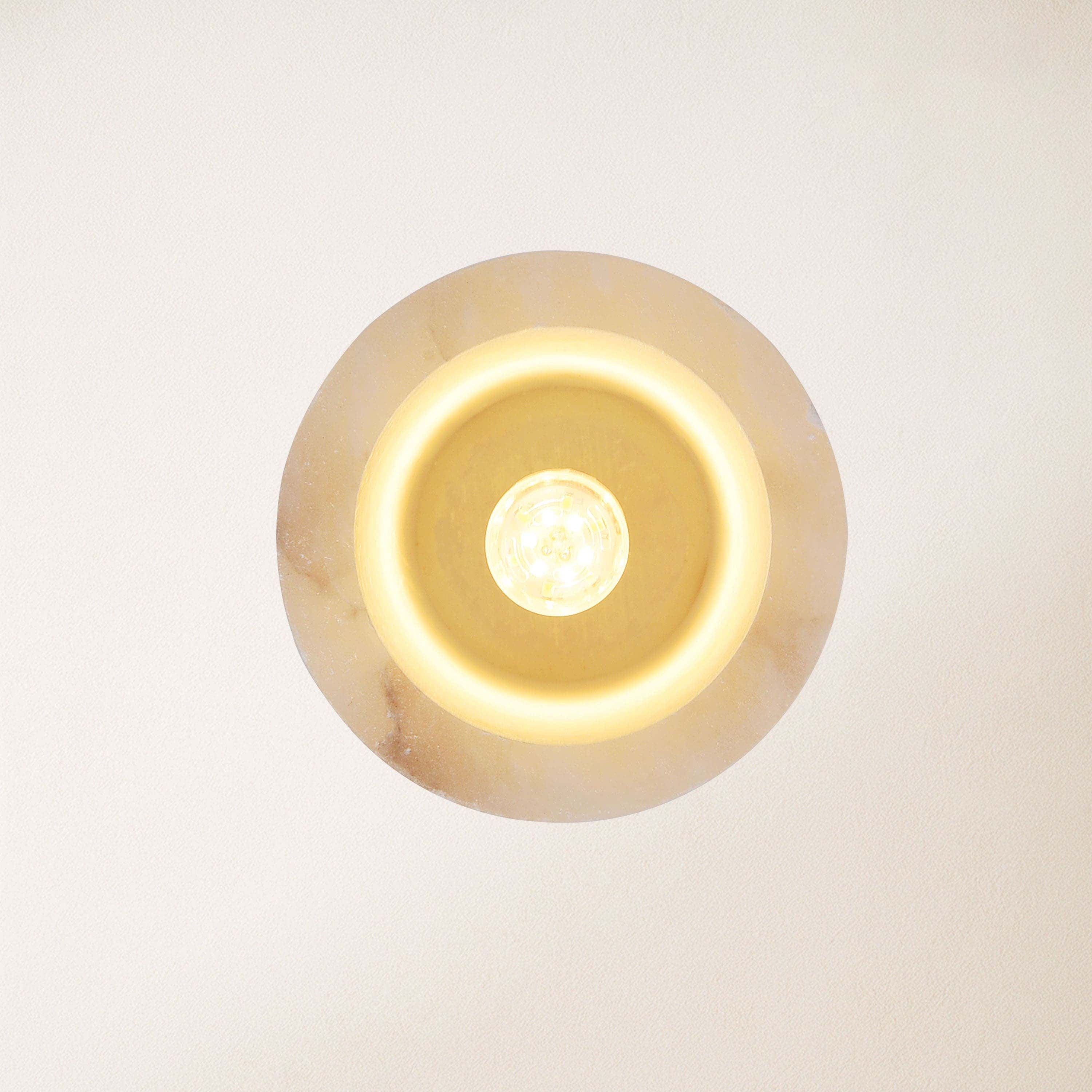 Arlo Alabaster Pendant Lights 7"D