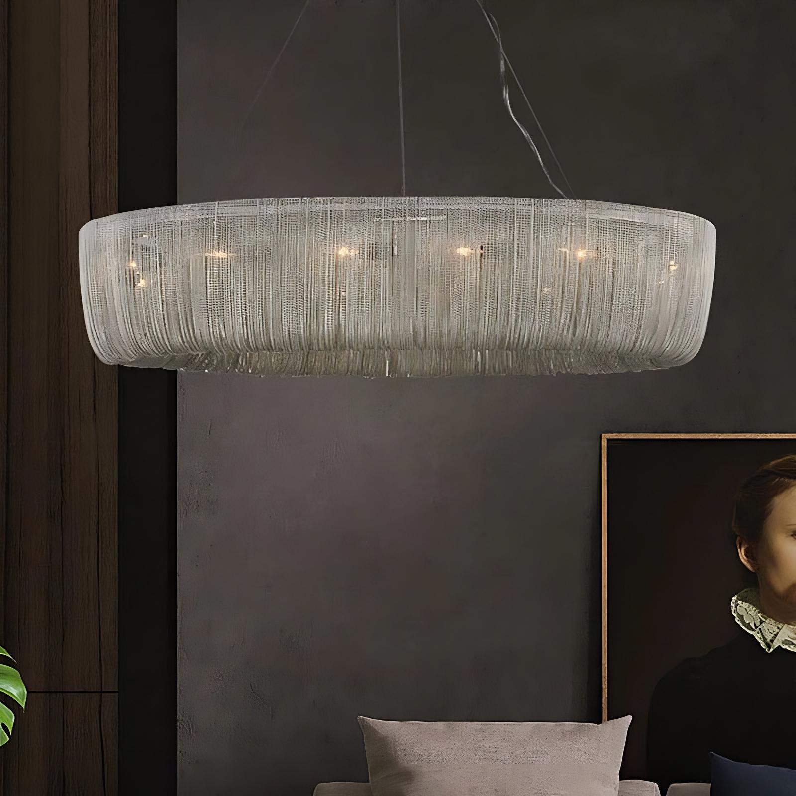 Teresa Cadena Chain Tassel Chandelier