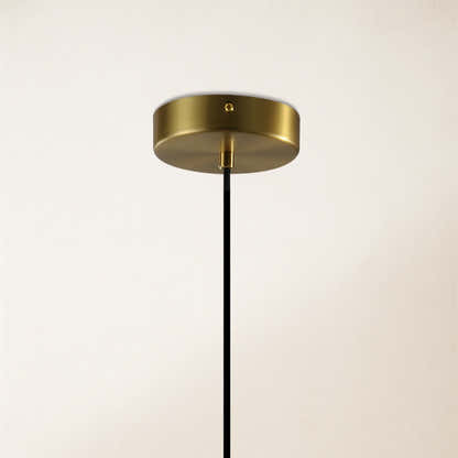 Hecate Alabaster Pendant 6"D