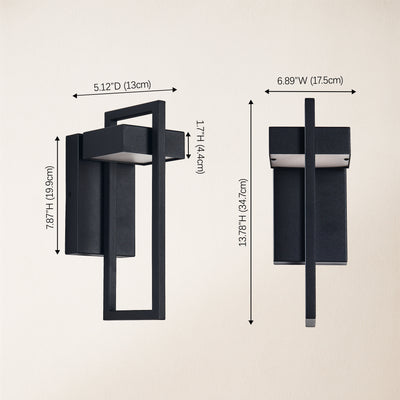 ArcLine Outdoor Wall Sconce 13.8"H