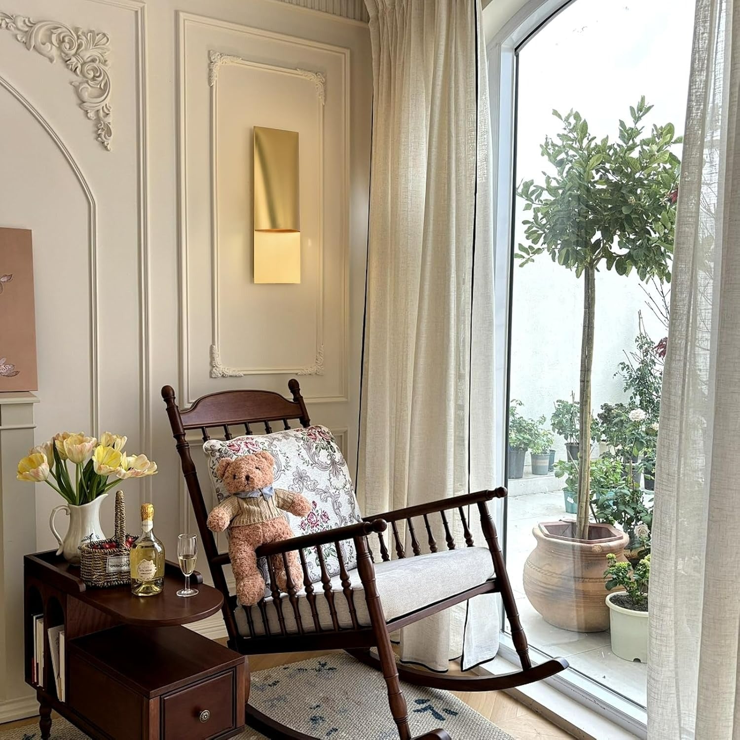 Trany Vertical Wall Sconce 18"H