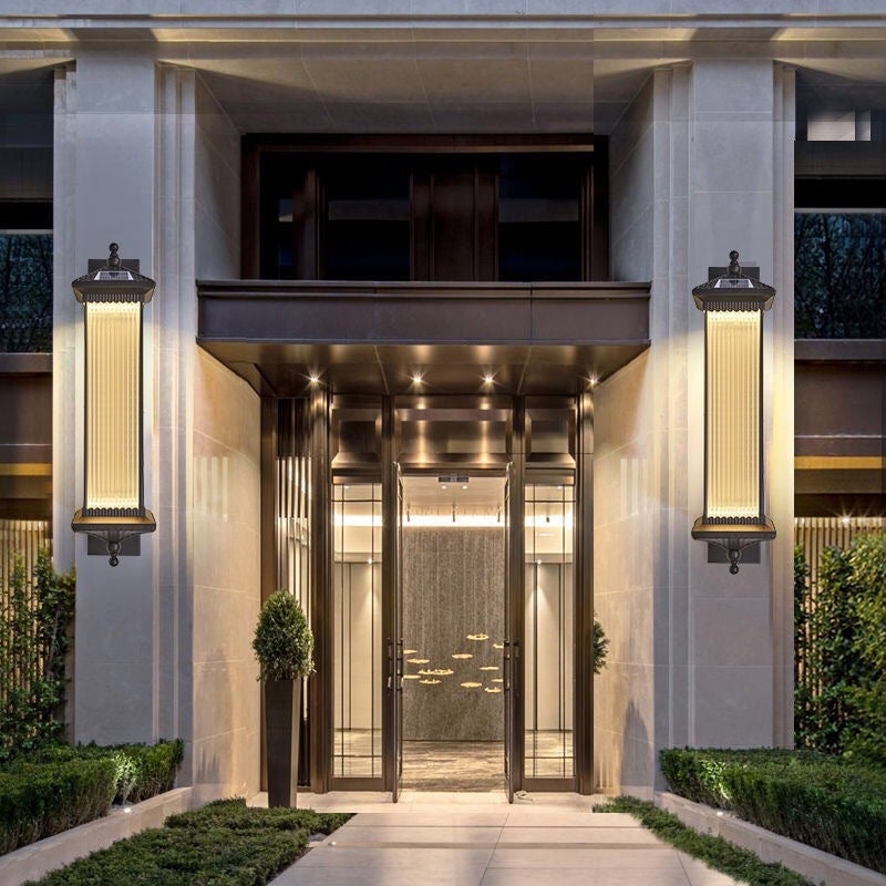 Prismyn IP65 Waterproof Solar Outdoor Wall Light