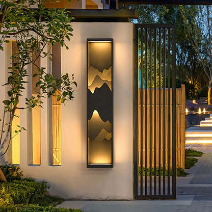 Terranea Mountain Scenery Outdoor Wall Light