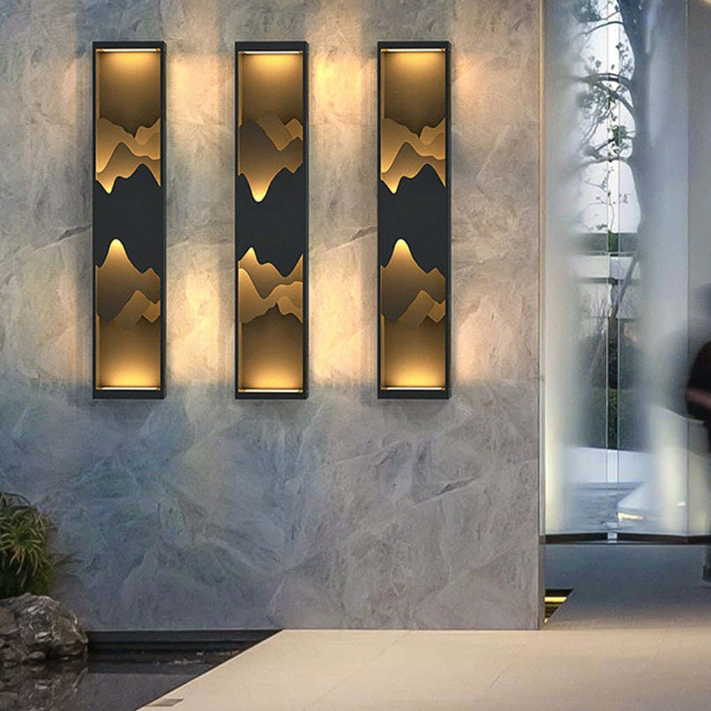 Terranea Mountain Scenery Outdoor Wall Light