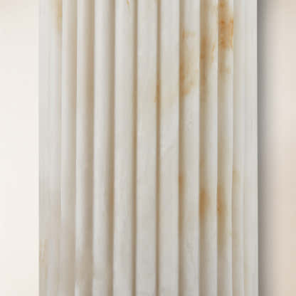 Luminare Resin Fluted Wall Sconce 12"H 