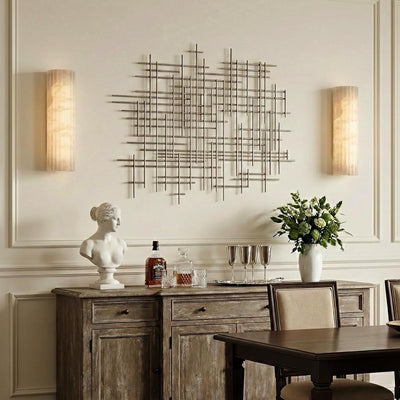 Luminare Resin Fluted Wall Sconce 12"H 