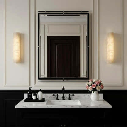 Luminare Resin Fluted Wall Sconce 12"H 