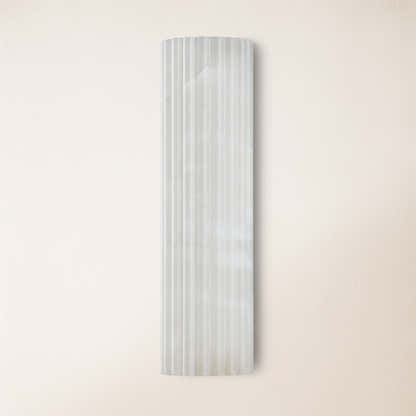 Luminare Resin Fluted Wall Sconce 12"H 