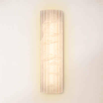 Luminare Resin Fluted Wall Sconce 12"H 
