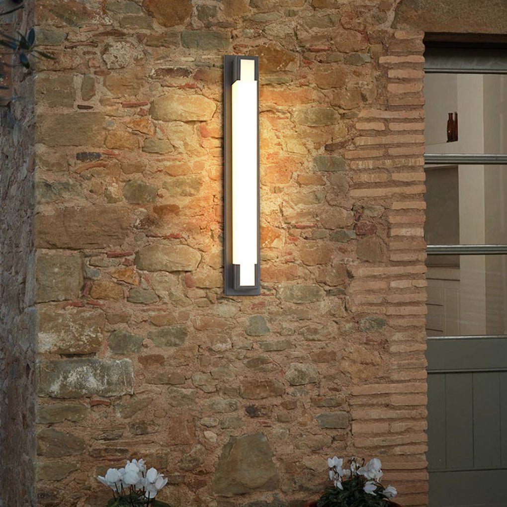 Cosmolume Rectangular Outdoor Wall Light