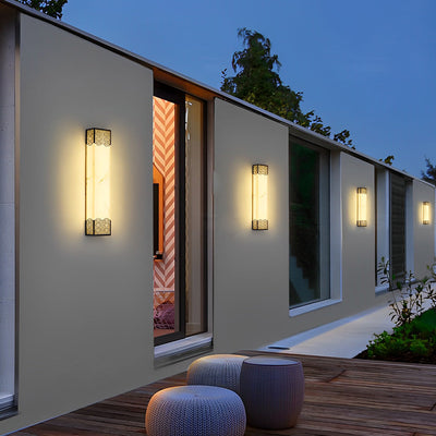 Omniguard Resin Rectangular Outdoor Wall Light