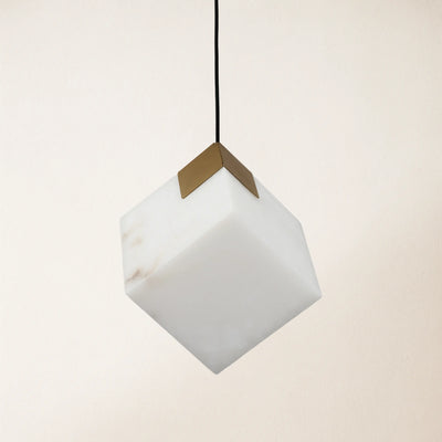 Dave Alabaster Pendant Light 11"W