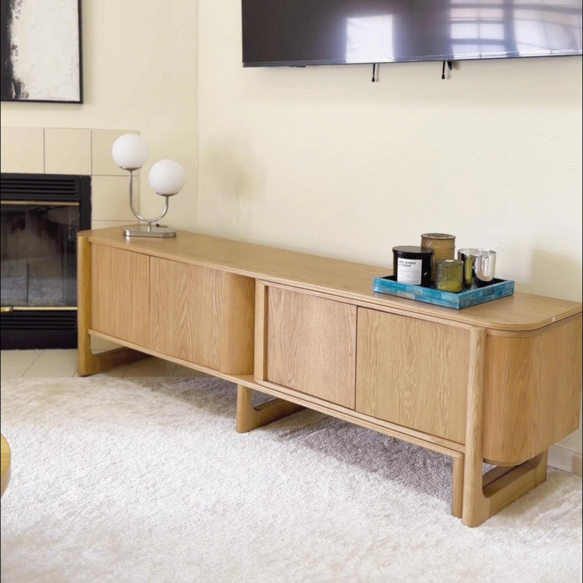 Silas Extendable TV Stand 80" to 110"