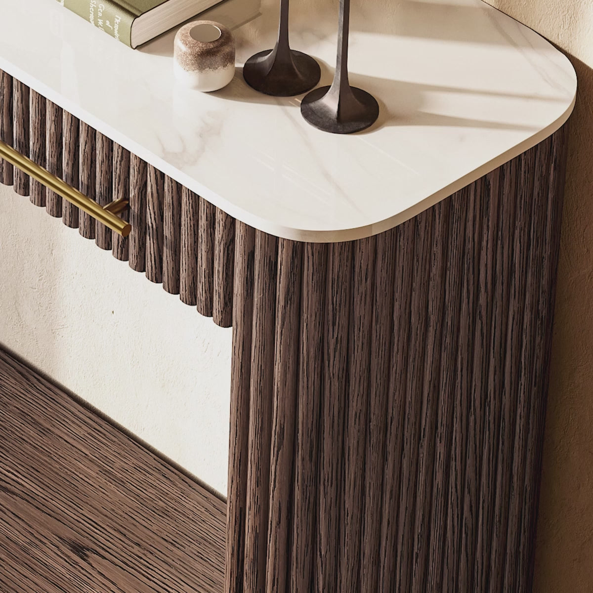 Riley Sintered Stone Console Table 47"W