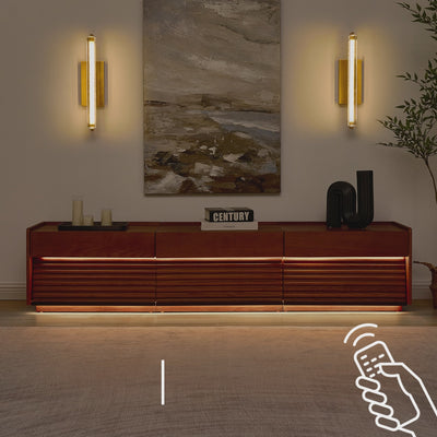 Devon Oak Media Console  71"