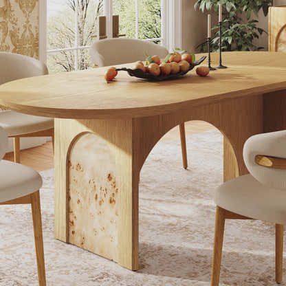 Aurora Oak Dinning Table 63”