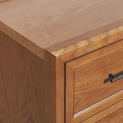 Alvar 32″ Oak 3-Drawer Chest