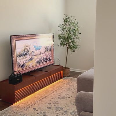 Devon Oak Media Console  71"