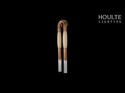 Horsehair Solid Brass Wall Sconce 30"H