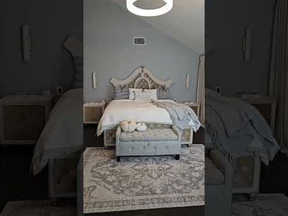 Soluna Alabaster Round Chandelier 30"D