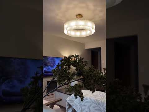 Sawyer Alabaster Round Chandelier 31.5"
