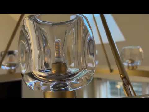 Vellum Round Chandelier 24"D