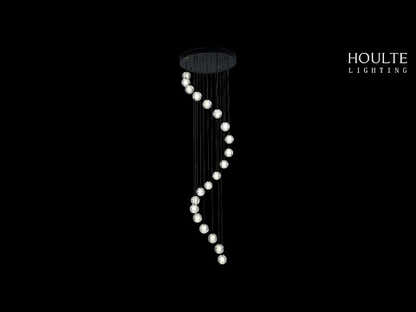 Pearl Ball Ceiling Pendant 4"D