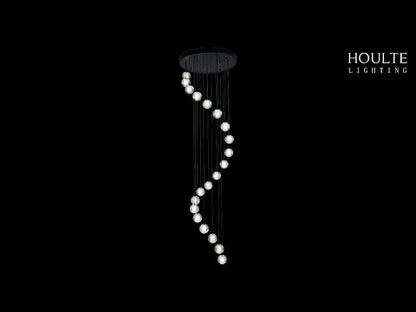 Pearl Ball Ceiling Pendant 4"D