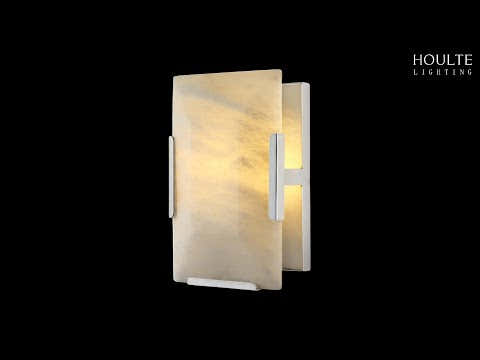 Maris Alabaster Wall Sconce 10"H