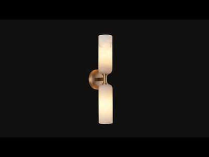 Axis Alabaster Wall Sconce 19.6"H