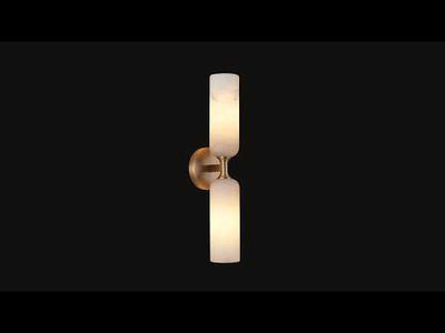 Axis Alabaster Wall Sconce 19.6"H