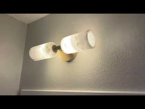 Axis Alabaster Wall Sconce 13.9"