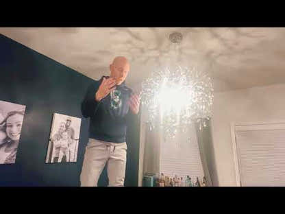 Frostleaf Crystal Grand Cascade Branches Chandelier 24"D