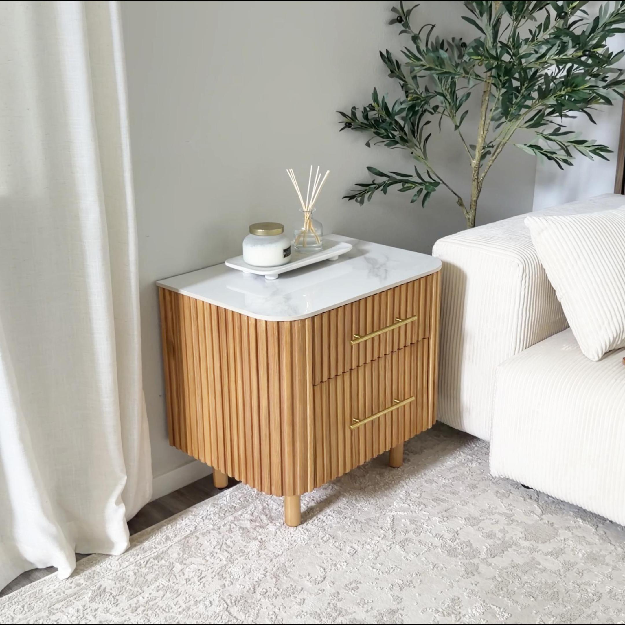 Charlie Sintered Stone Nightstand 26