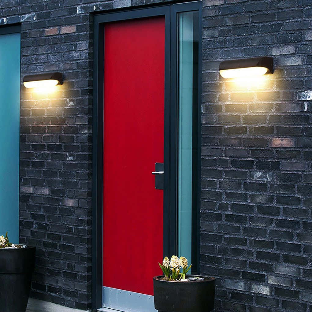 Fortilume Industrial LED Outdoor Wall Light