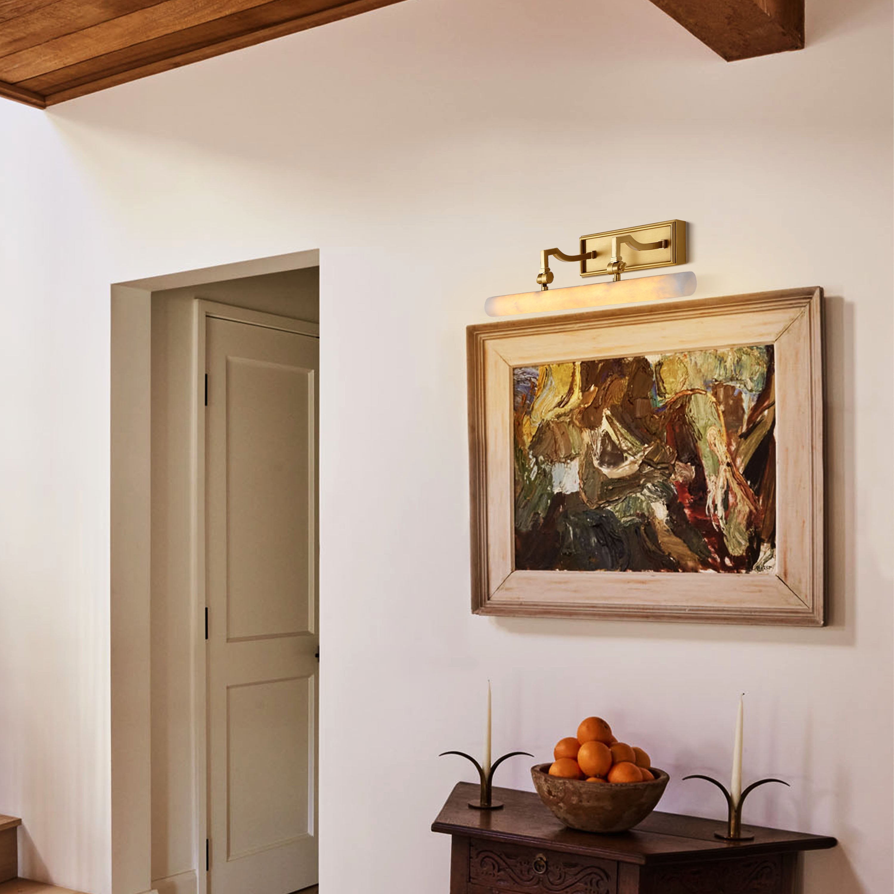 Nimbus Alabaster Picture Light 20"