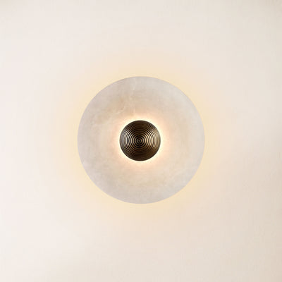 Miles Alabaster Wall Sconce 8"D