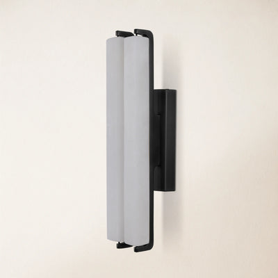 Clara Glow Alabaster Double Wall Sconce 19"H