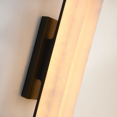 Clara Glow Alabaster Double Wall Sconce 19"H