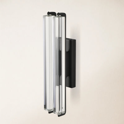 Clara Glow Crystal Double Wall Sconce 19"