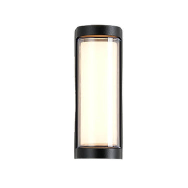 Sleek Dual-Directional Outdoor Wall Light with Modern Arc & Rectangular Designs