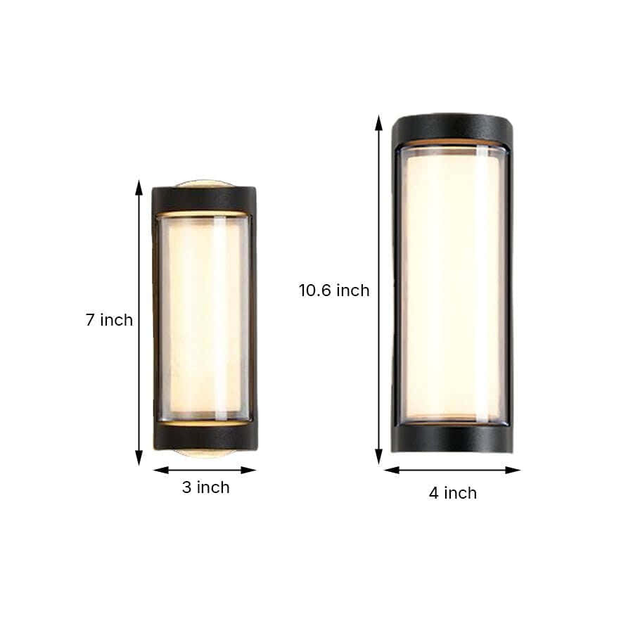 Crystyr Outdoor Up Down Wall Light