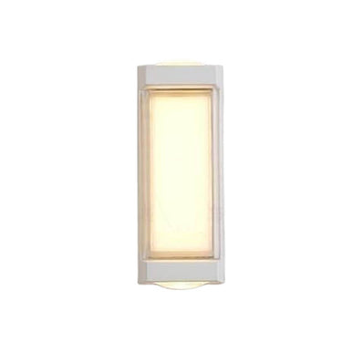 Sleek Dual-Directional Outdoor Wall Light with Modern Arc & Rectangular Designs