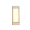 3"Diameter / Rectangular / White