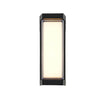 4"Diameter / Rectangular / Black