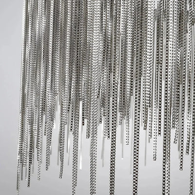Teresa Cadena Steel Tassel Chandelier