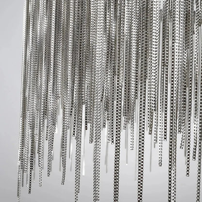 Teresa Cadena Steel Tassel Chandelier